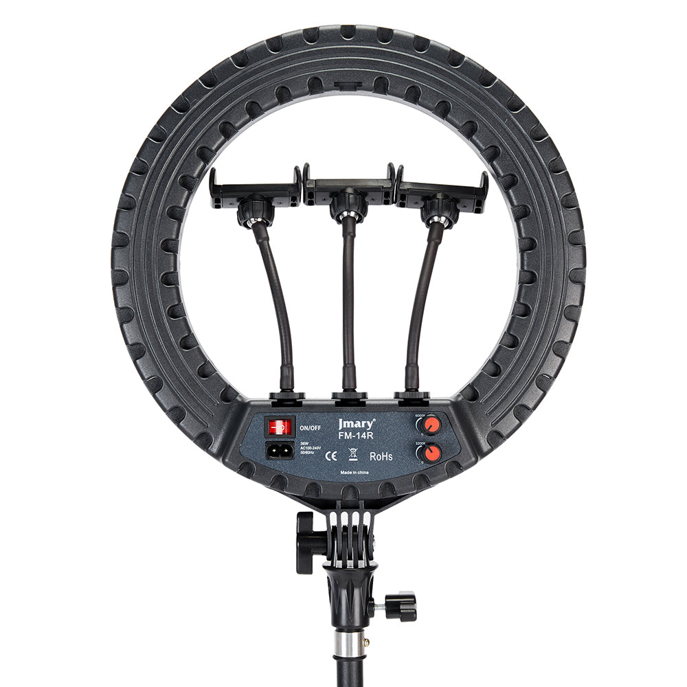Jmary FM-14R Kumandalı 34cm Işıklı Telefon Tutucu Ring Light Jmary FM-14R Kumandalı 34cm Işıklı Telefon Tutucu Ring Light
